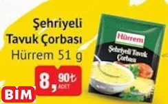 HÜRREM ŞEHRİYELİ TAVUK ÇORBASI